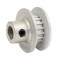 B&B Manufacturing 17-2P03-6FA2, Timing Pulley, Aluminum, Clear Anodized 17-2P03-6FA2 - alternate 1